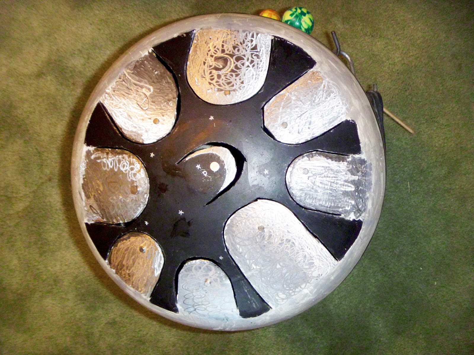 The Writing Garden Building a propane tank drum