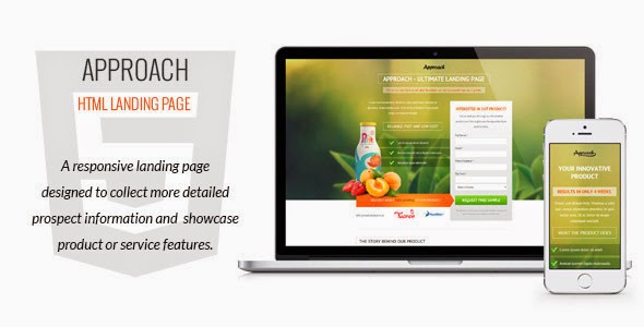 responsive landing page