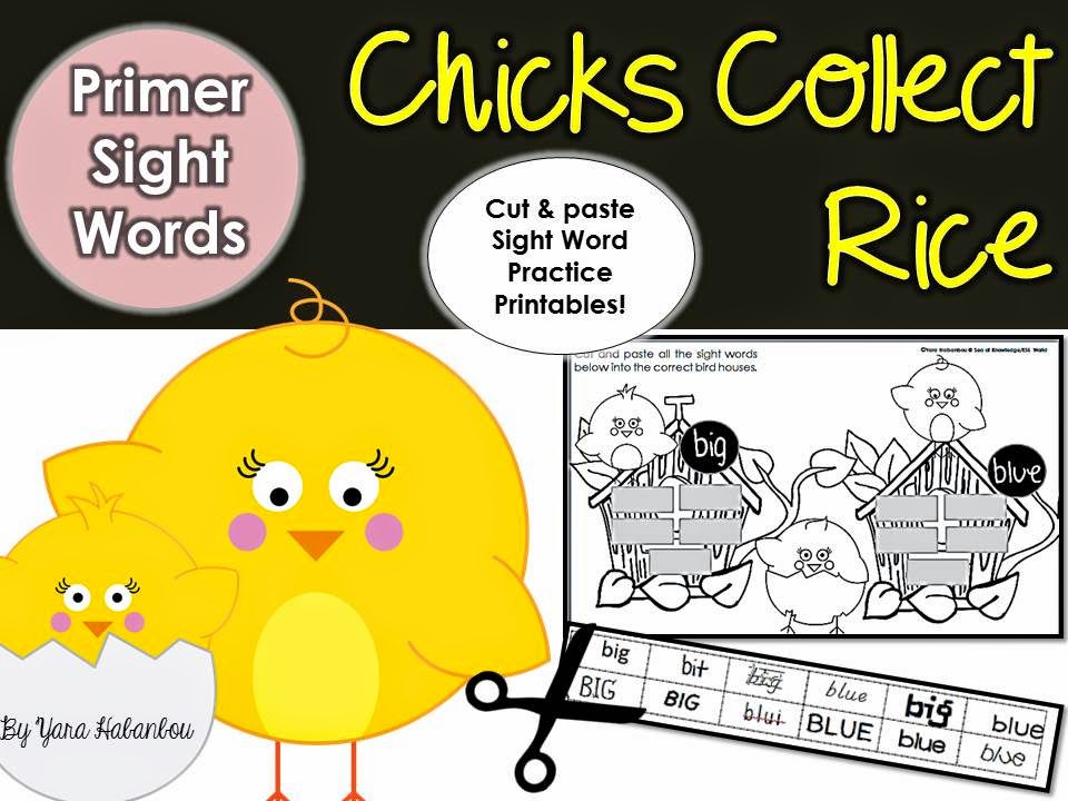 https://www.teacherspayteachers.com/Product/Sight-Word-Set-2-Interactive-Activities-Primer-Words-Chicks-Collect-Rice-1709477