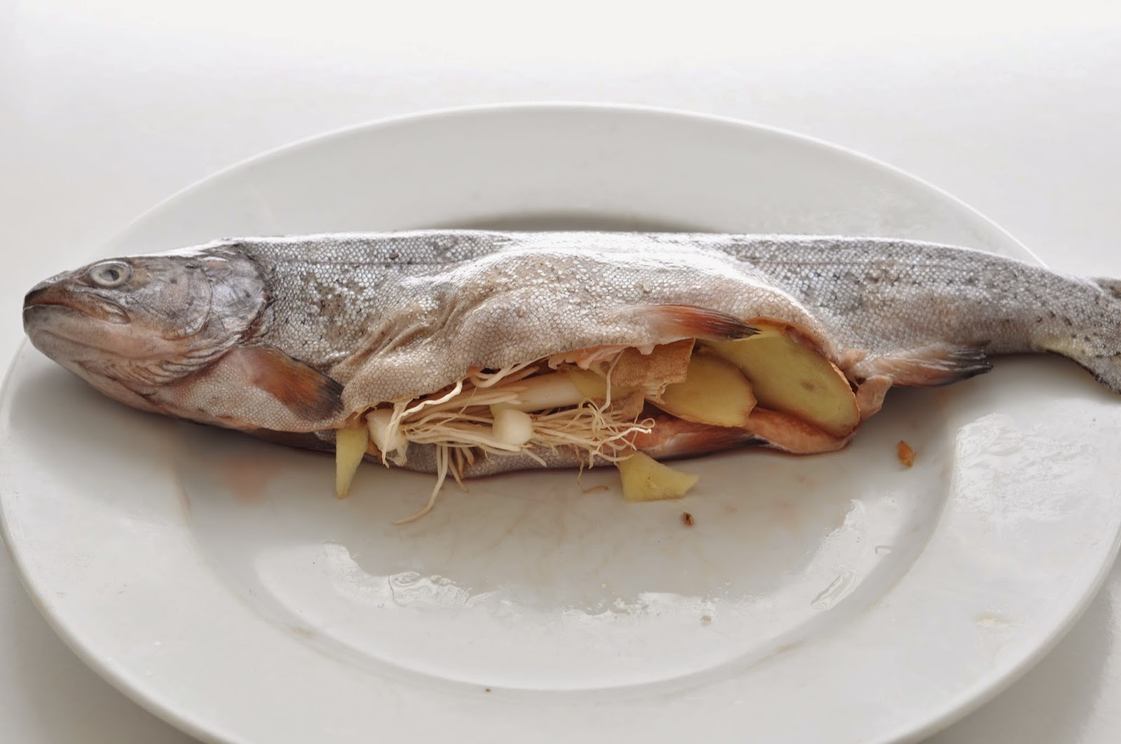 Asian Style Rainbow Trout with Chilli & Pineapple Sauce ~ Simple Food
