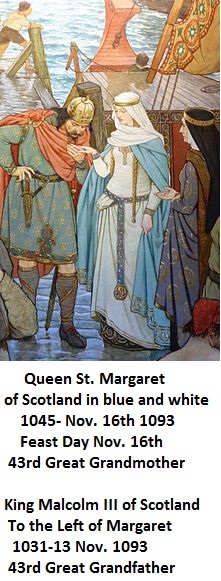 Queen St. Margaret and King Malcolm III