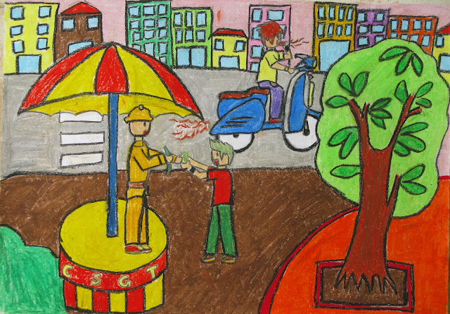 CUỘC THI VẼ TRANH CHỦ ĐỀ VĂN HÓA GIAO THÔNG CUỘC THI VẼ TRANH CHỦ ĐỀ VĂN HÓA GIAO THÔNG