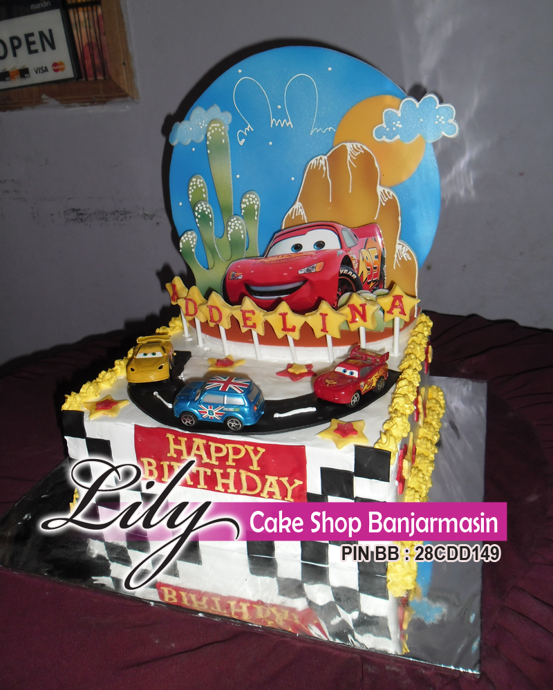 Lily Cake Shop Banjarmasin Kue Ultah Bentuk Mobil