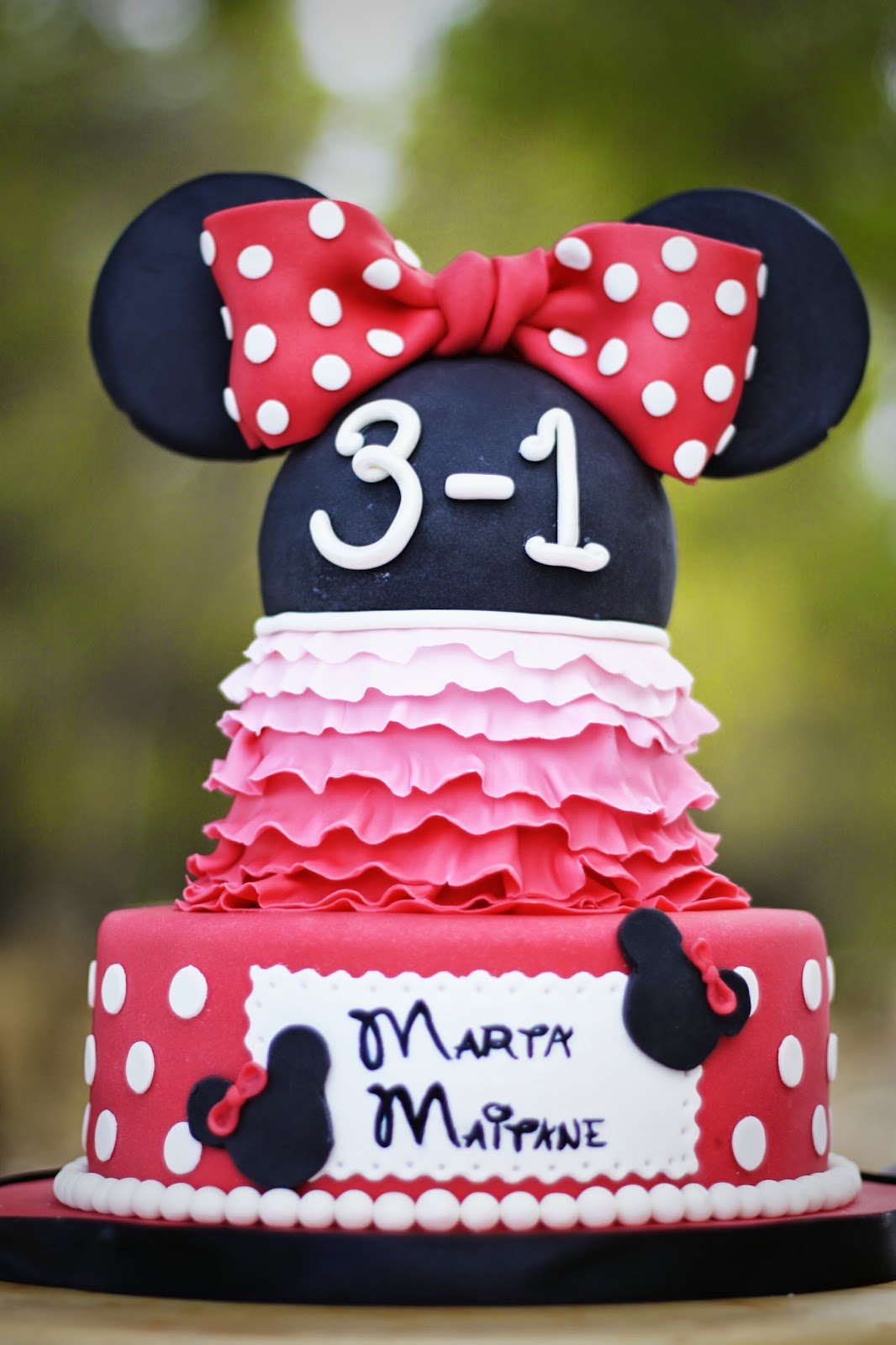 Tarta Minnie Mouse Tarta Minnie Mouse