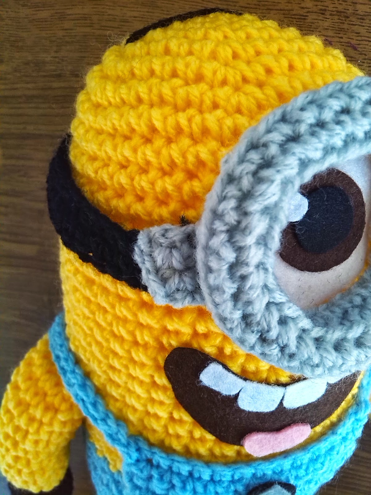 Cafe Con Lana: AMIGURUMI MINION KEVIN