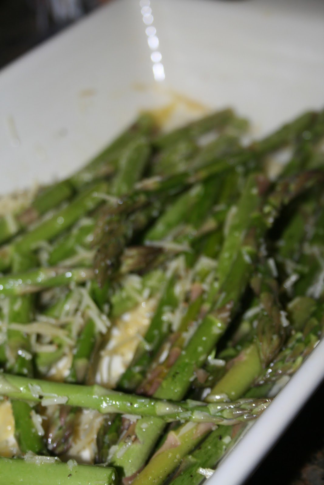 Lola's Homemade Cooking Parmesan Asparagus