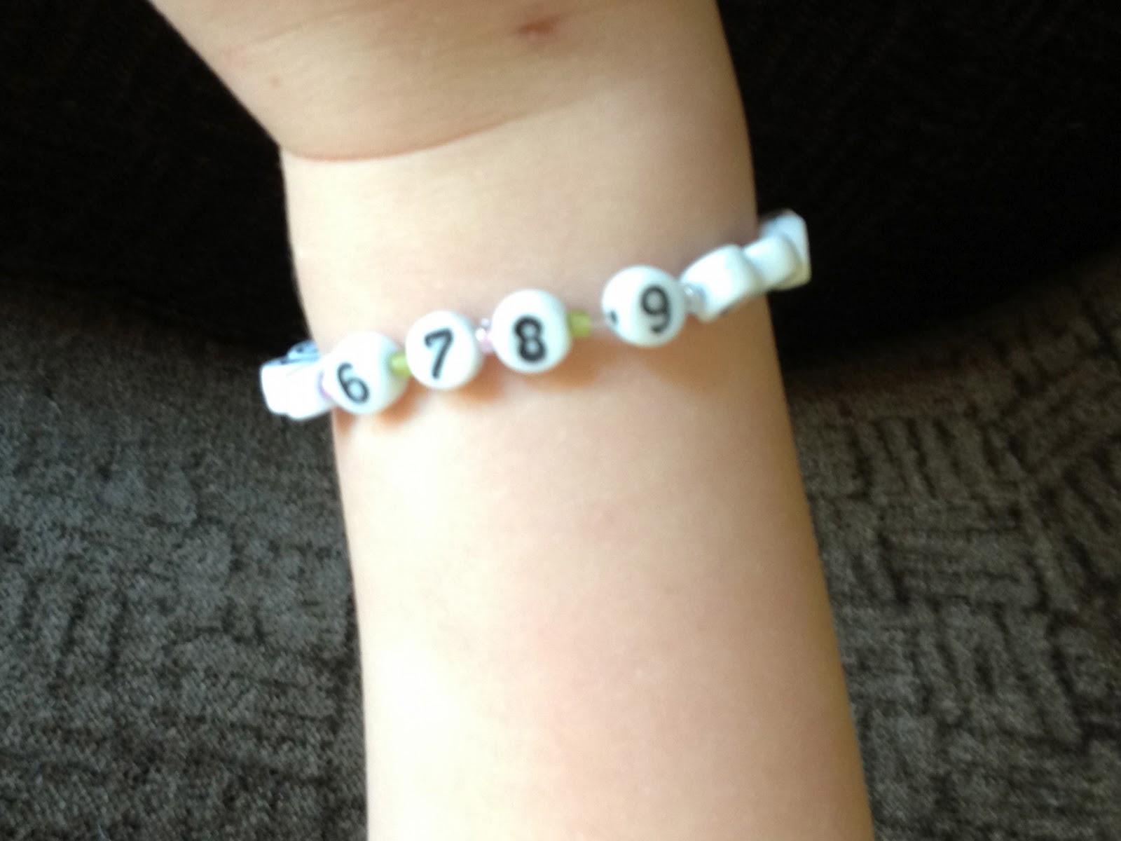 MissesStitches Counting Bracelet