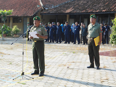 DANRAMIL 13/SUKODONO MELAKSANAKAN SOSIALISASI PEMBEKALAN 4 PILAR KEBANGSAAN