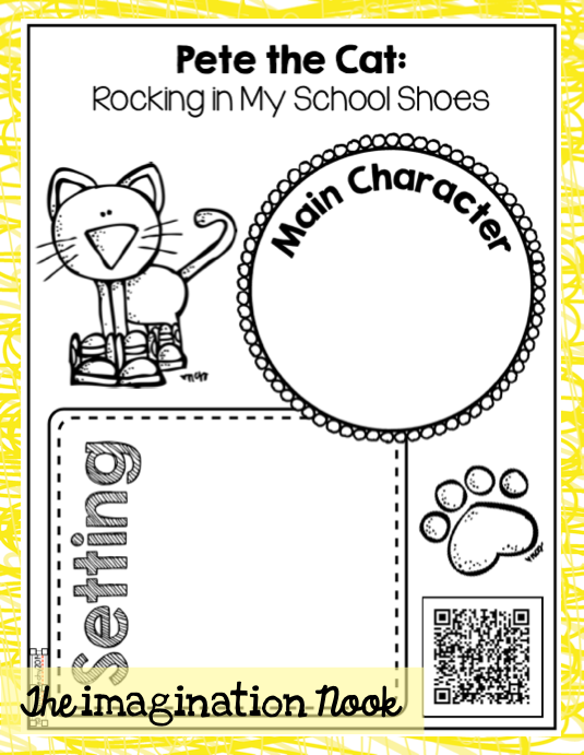 Theimaginationnook Pete the Cat Back to School
