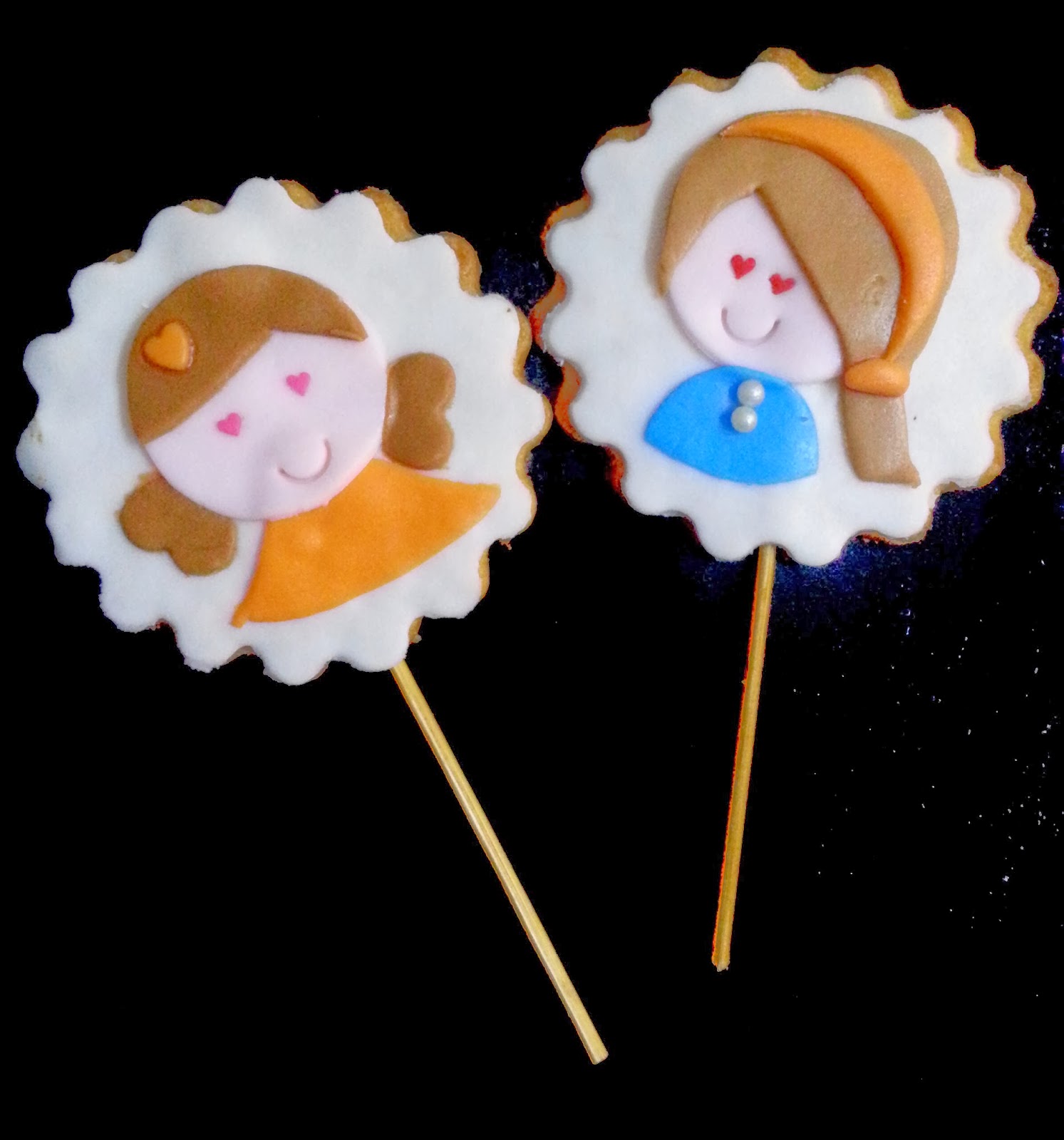 YogiLatte Girly Sugar Cookie Pops