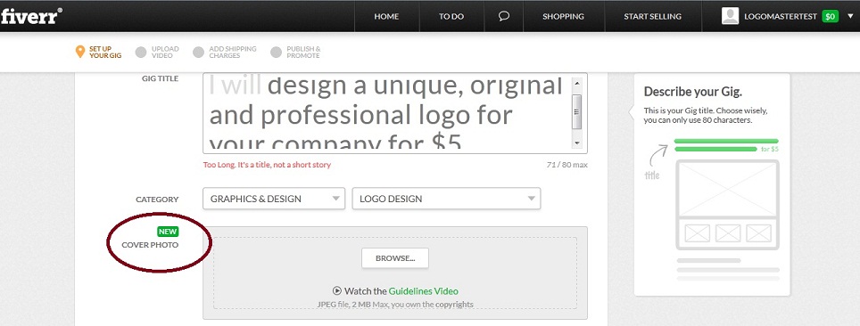how to set up a fiverr gig and make money best fiverr gigs and