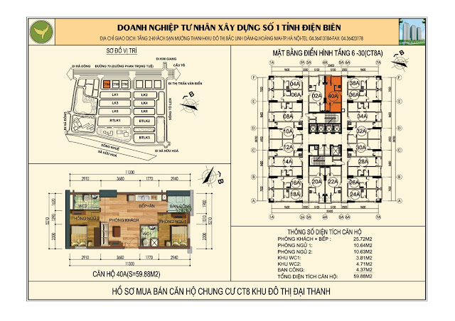 MẶT BẰNG CĂN HỘ CHUNG CƯ ĐẠI THANH CT8 MẶT BẰNG CĂN HỘ CHUNG CƯ ĐẠI THANH CT8