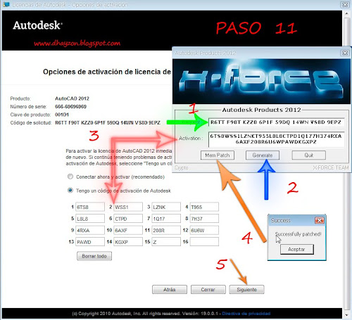 Crack de activacion de autocad 2013