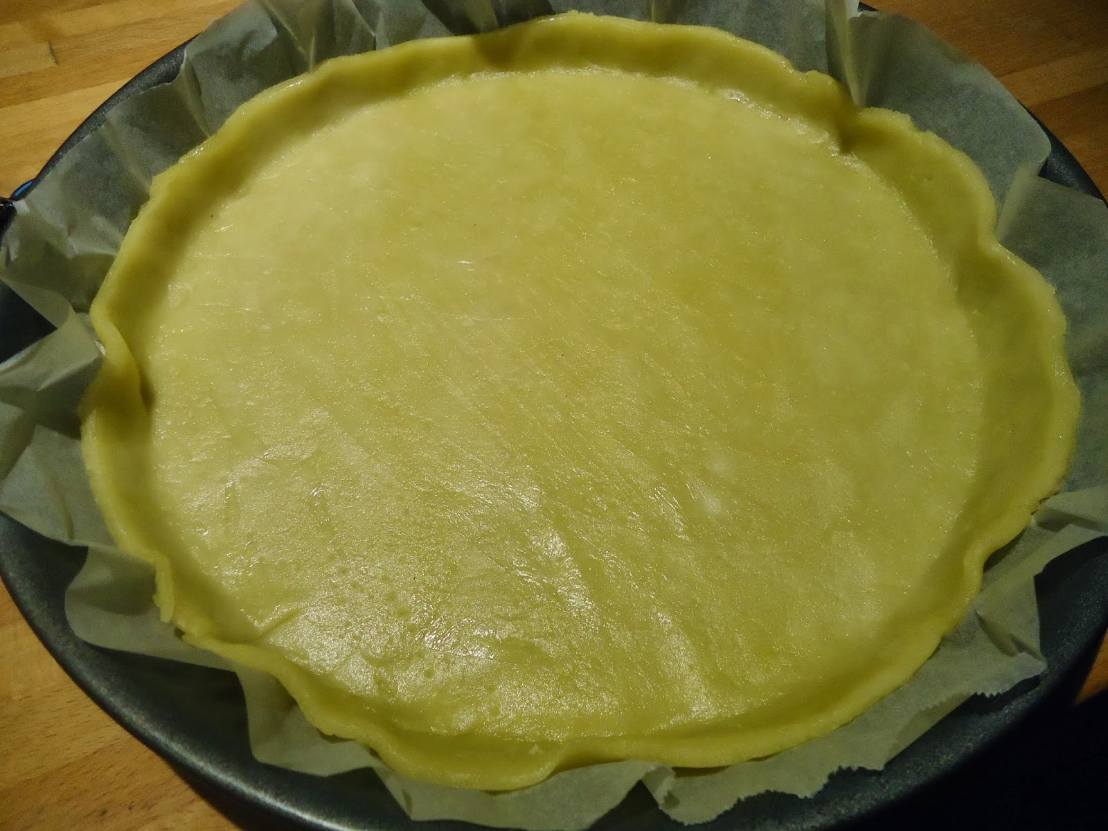 Pasta Brisè con olio d'oliva