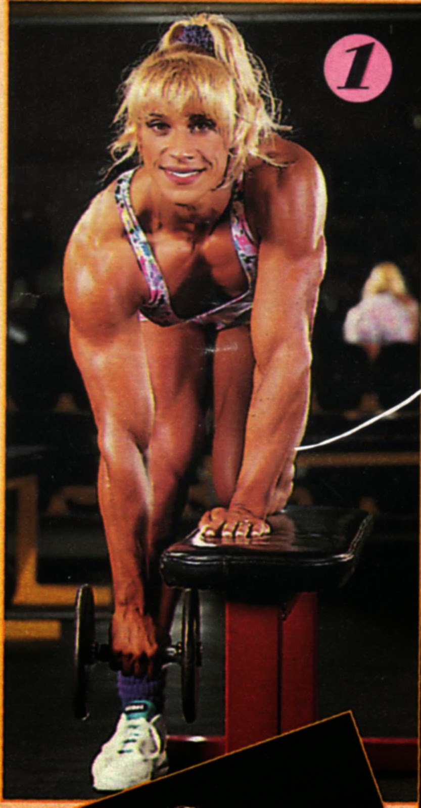 Kim Chizevsky is an American professional female bodybuilding