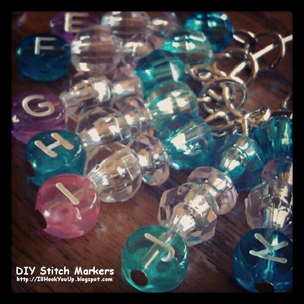 Niccupp Crochet: How to Make Your Own Stitch Markers on the Cheap