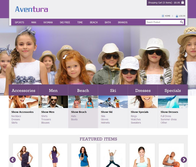 Aventura-OpenCart-eCommerce-Theme