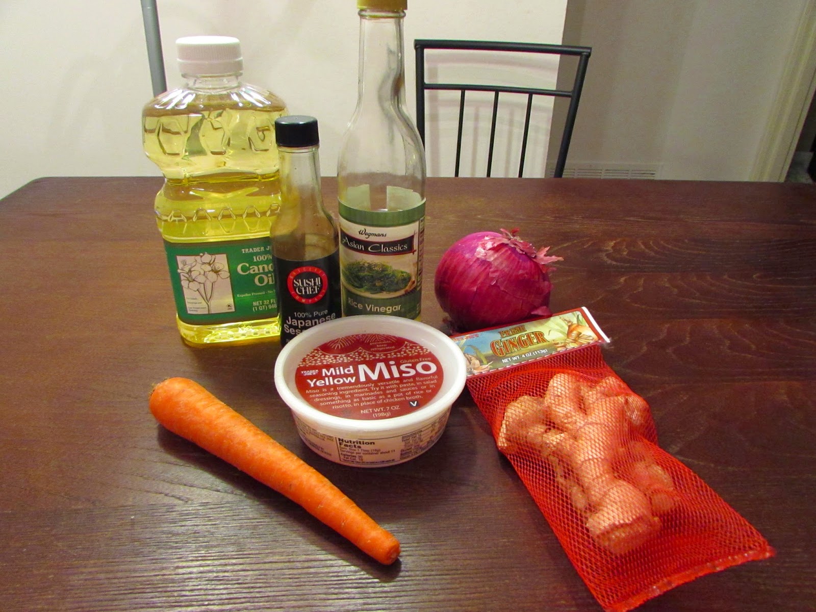 Veg Fiend CarrotGinger "Hibachi" Dressing + 3Bean Salad