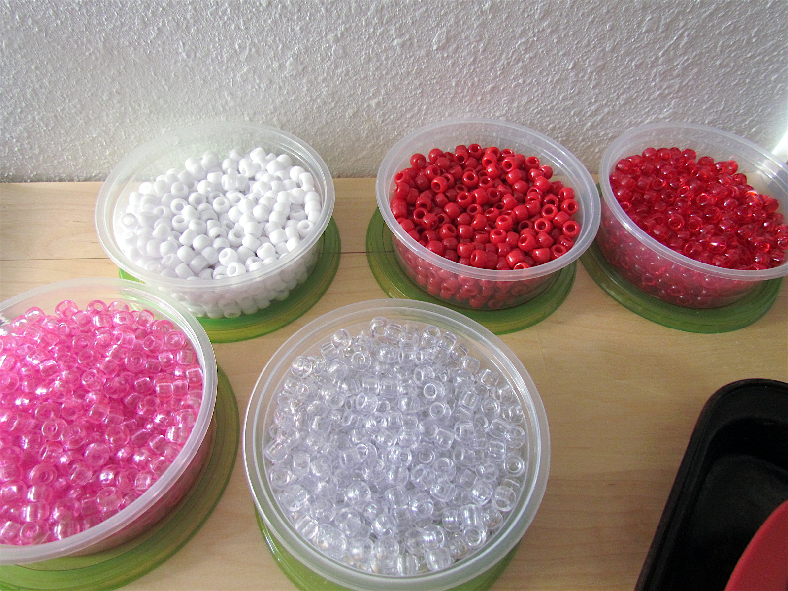 Little Chloe Cooks Valentine's Day Bead Craft Decoration