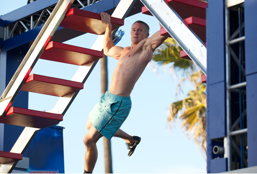 American Ninja Warrior Ben Melick  NINJA QUICKIE (Again) 