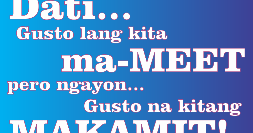 Sweet Love Quotes in Tagalog - Tagalog Love Quotes