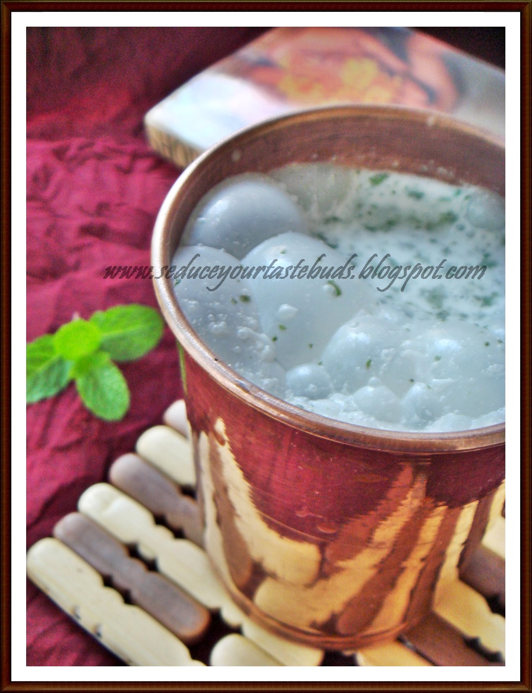 Bengali Yogurt Sharbat Seduce Your Tastebuds...