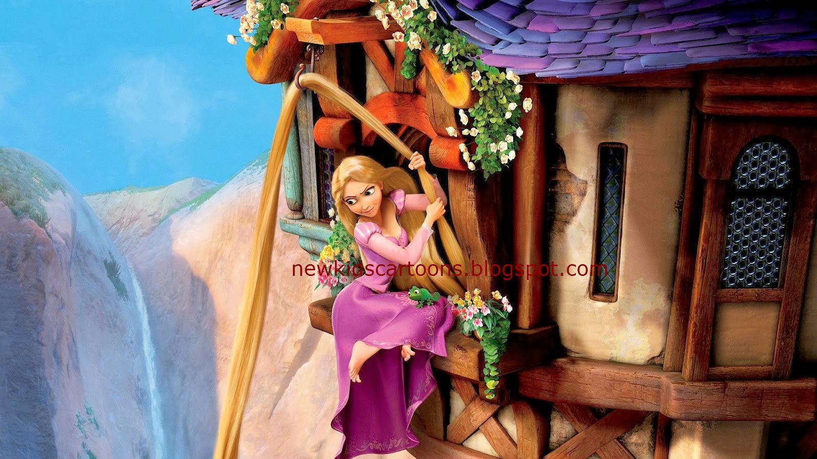rapunzel cartoon in urdu
