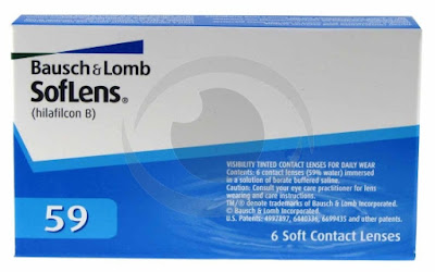 SofLens® 59 optikku softlens lensa kontak bening clear monthly disposable bulanan soflens 59 bausch lomb