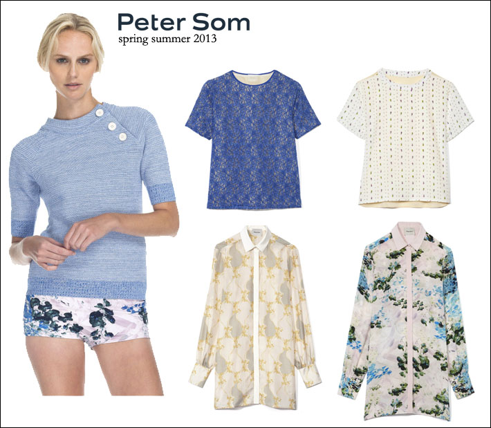 Peter som spring / summer collection - new york fashion week Peter som spring / summer