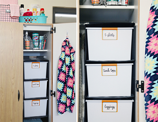 Essential organizers for your college dorm