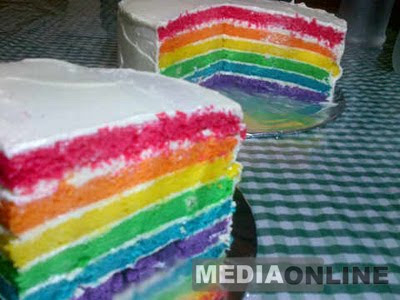 Resep Rainbow Cake Resep Rainbow Cake