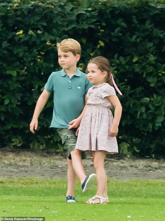 Prince George and Princess Charlotte