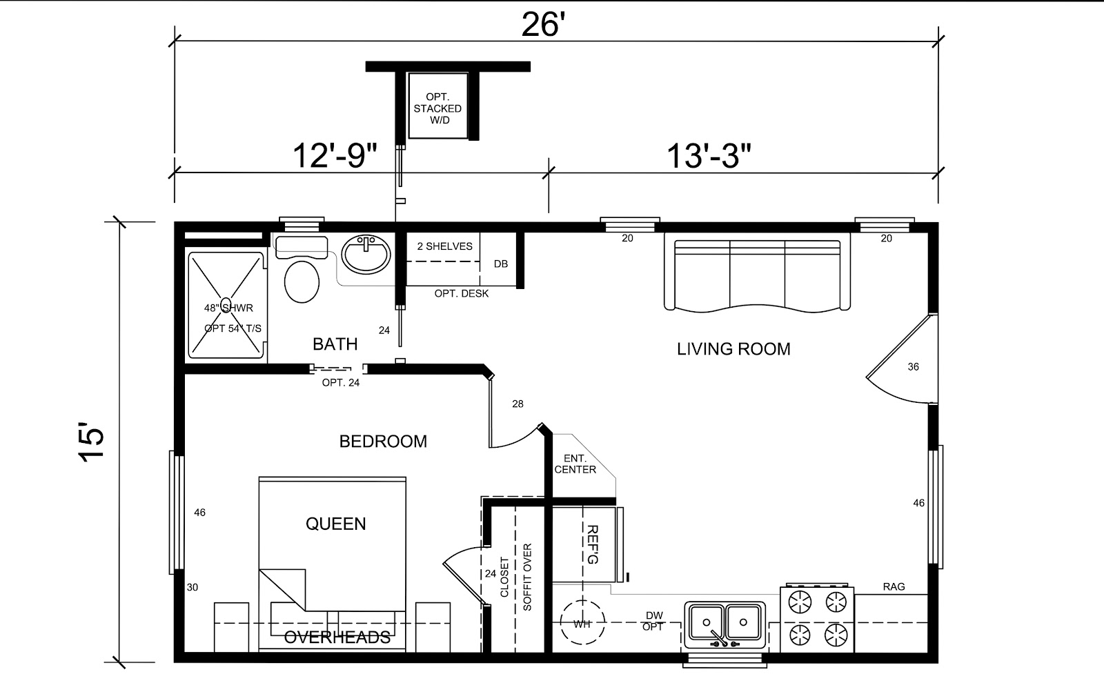 Tiny house floor plan Tiny house floor plan