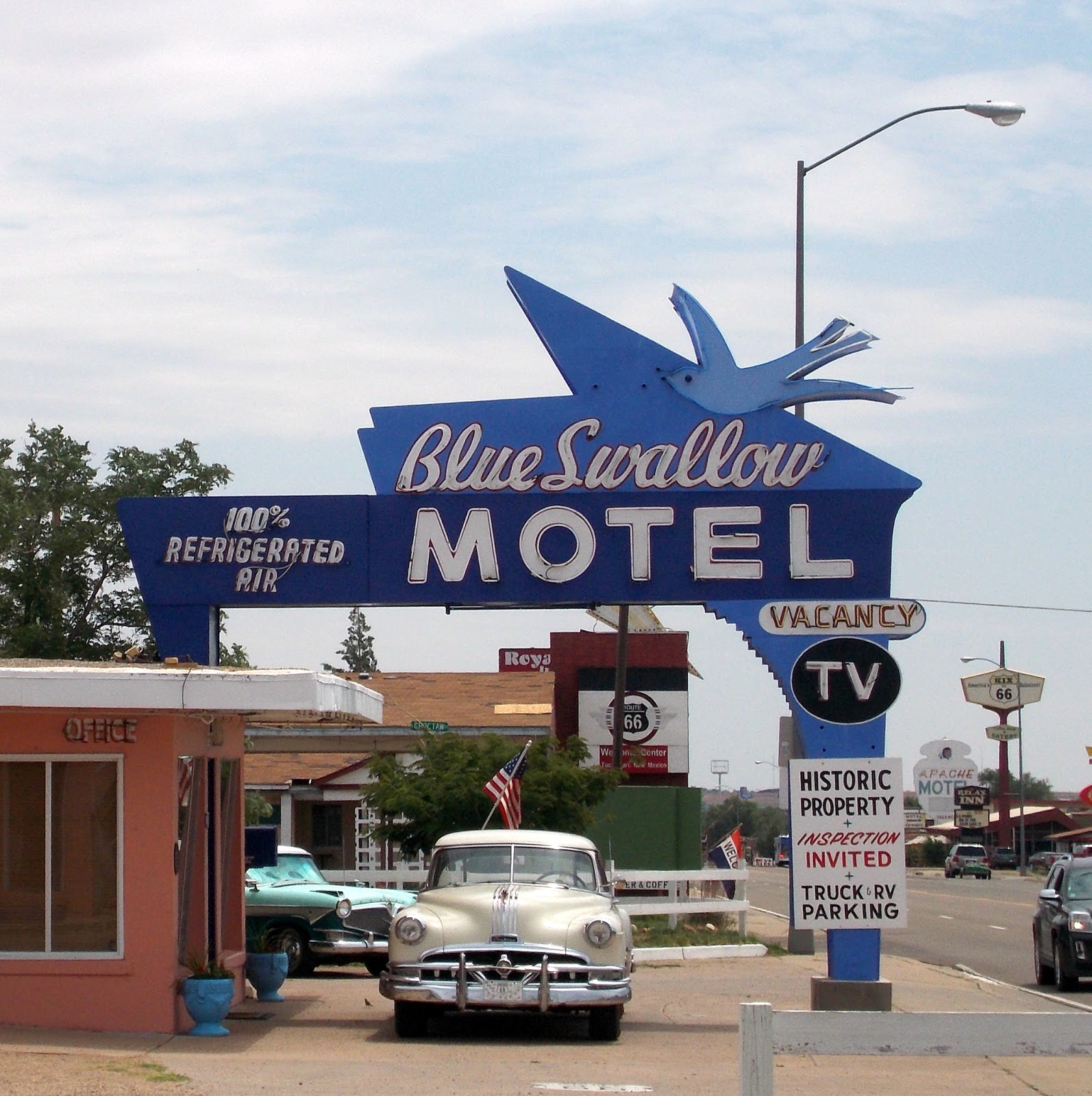 Postcards From Pam and Larry: Tucumcari and Cadillac Ranch