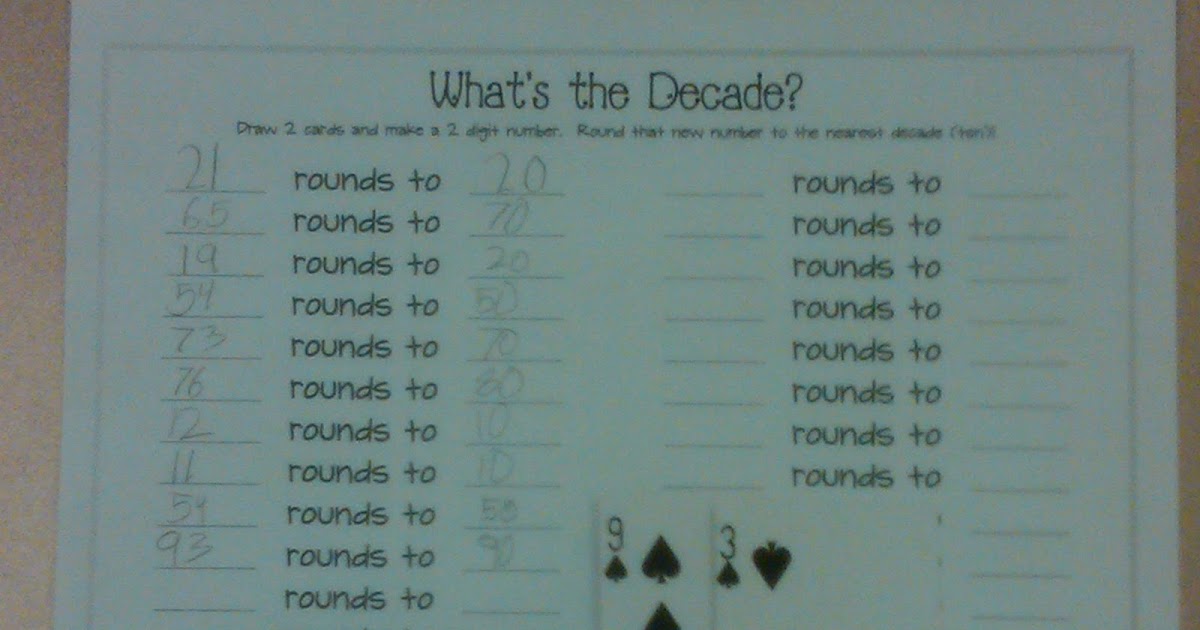 Don't just do it, teach it! Math What's the Decade?