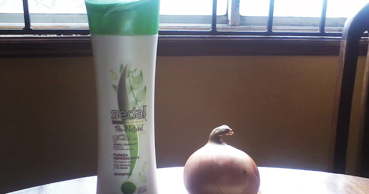 Como preparar el Shampoo de cebolla