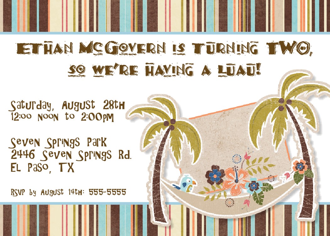 Birthday Party Invitation