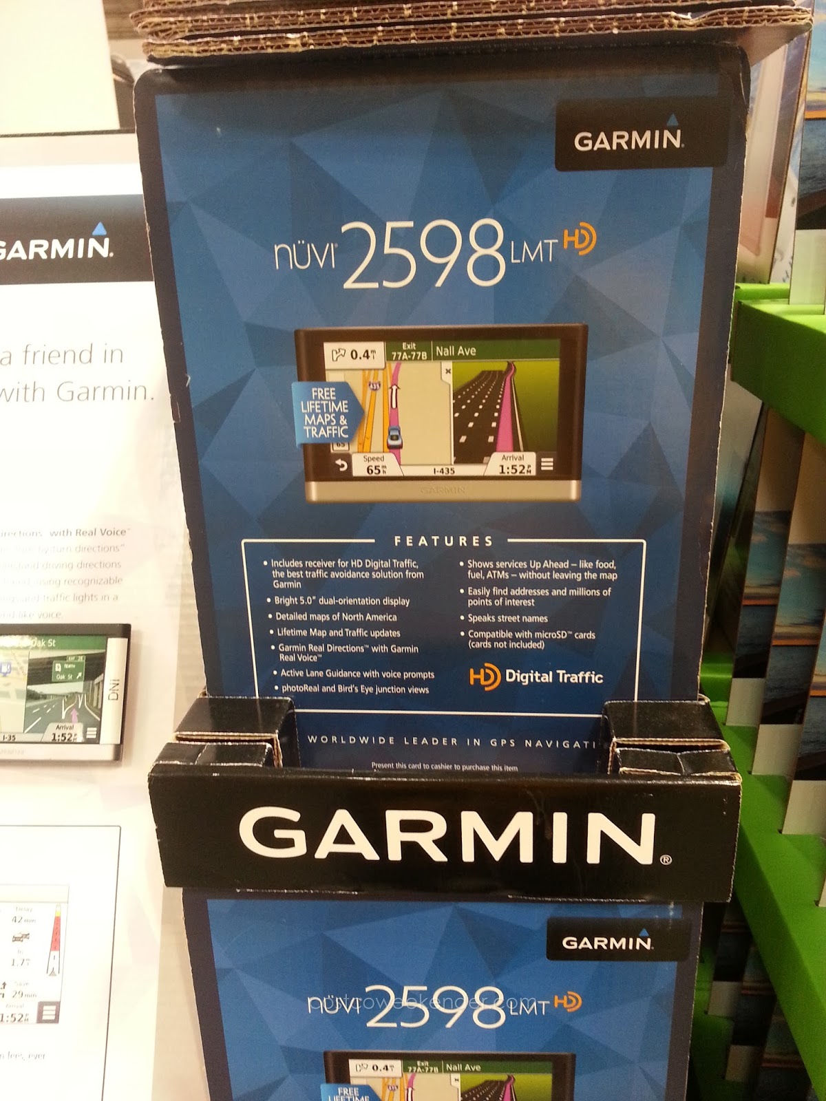 Garmin Nuvi 2598LMT HD 5 inch GPS Costco Weekender
