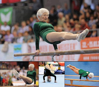 Johanna Quaas, 86-Year-Old Gymnast, Performs At Cottbus World Cup In Germany