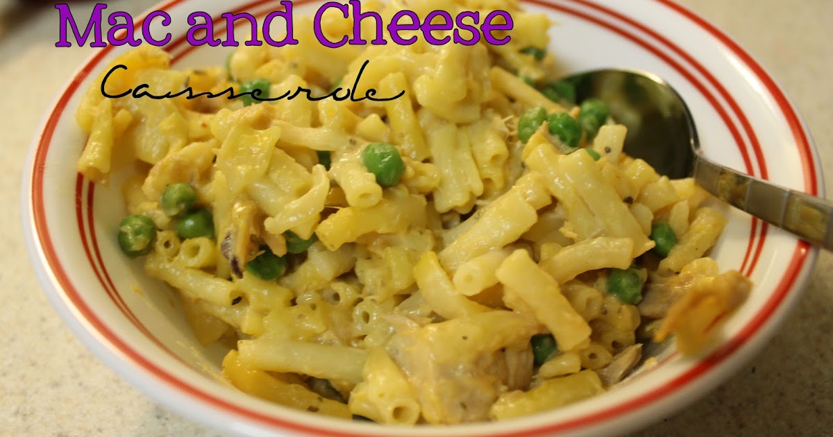 Fantastical Sharing of Recipes Tuna Mac & Cheese Casserole
