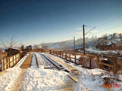 Cale ferata decorativa - Toplita