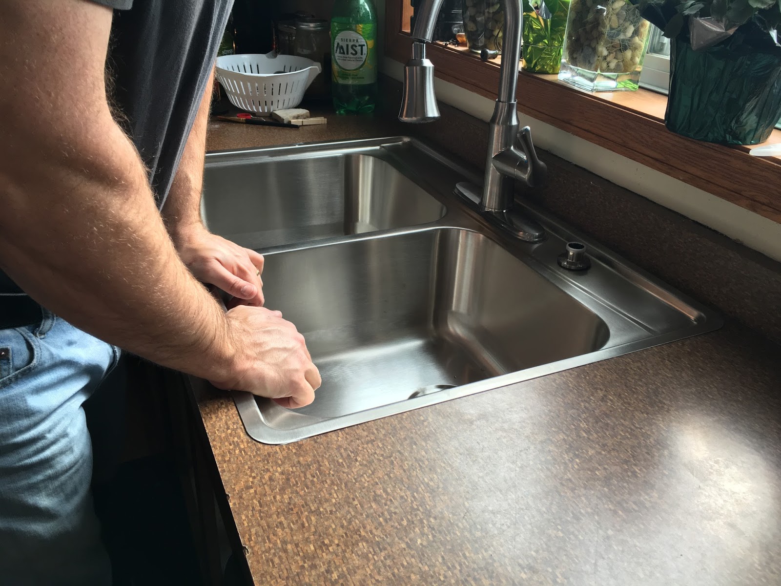 New Age Mama Home Repair Review Franke FastIn Sink with Quick