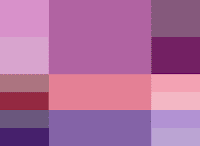 Палитра аналогичных (смежных) цветов модные популярные цвета весна 2014 Pantone палитры бисероплетение украшения