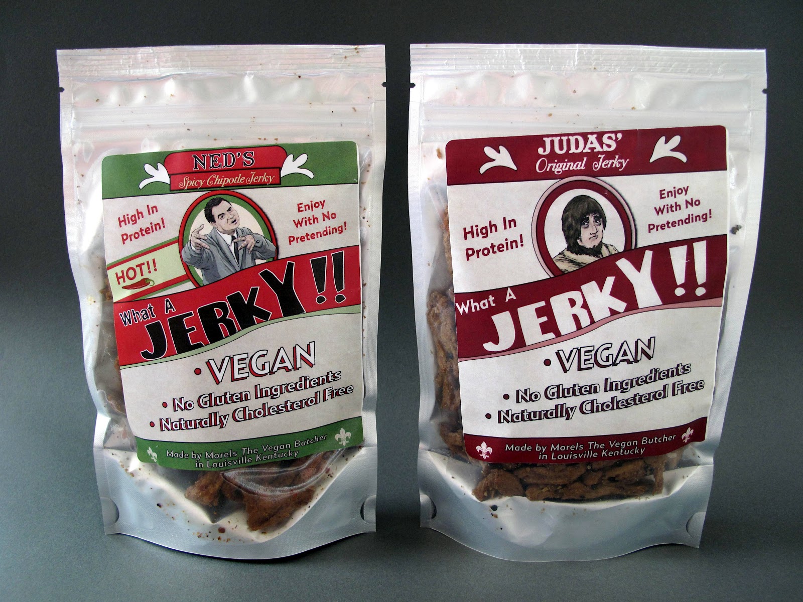 The Laziest Vegans in the World Morels Vegan Jerky