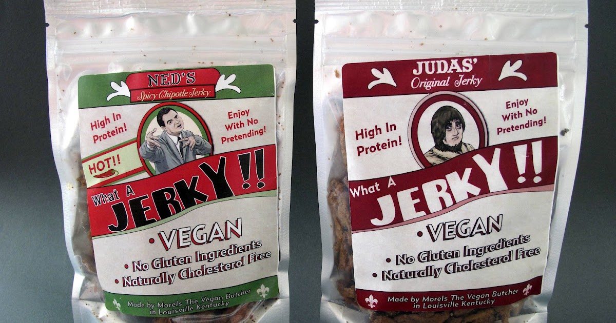 The Laziest Vegans in the World Morels Vegan Jerky