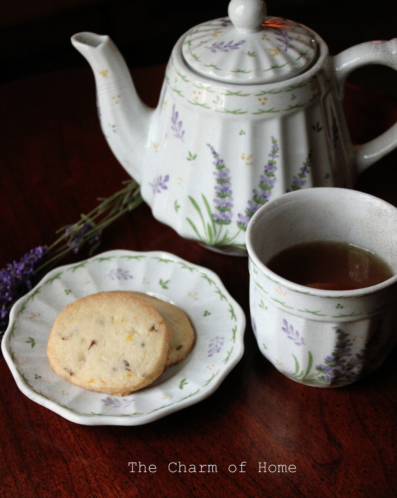 The Charm of Home Lavender Tea