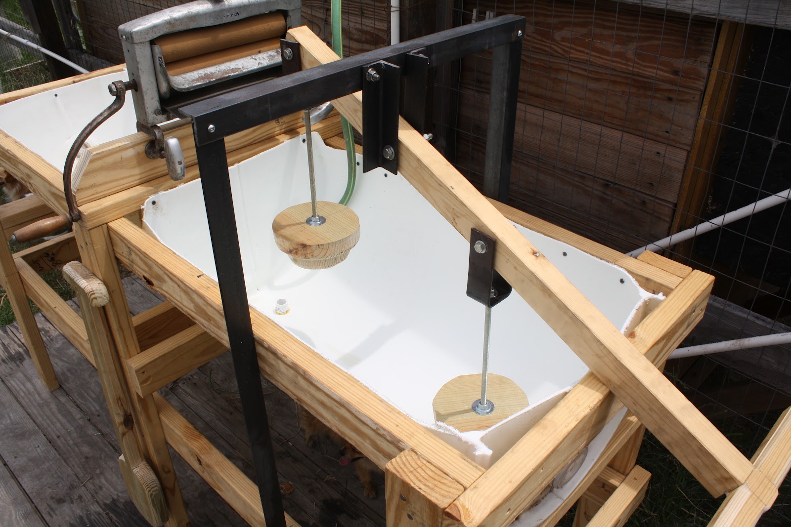 Modern Day Redneck Hand Powered Washing Machine Update