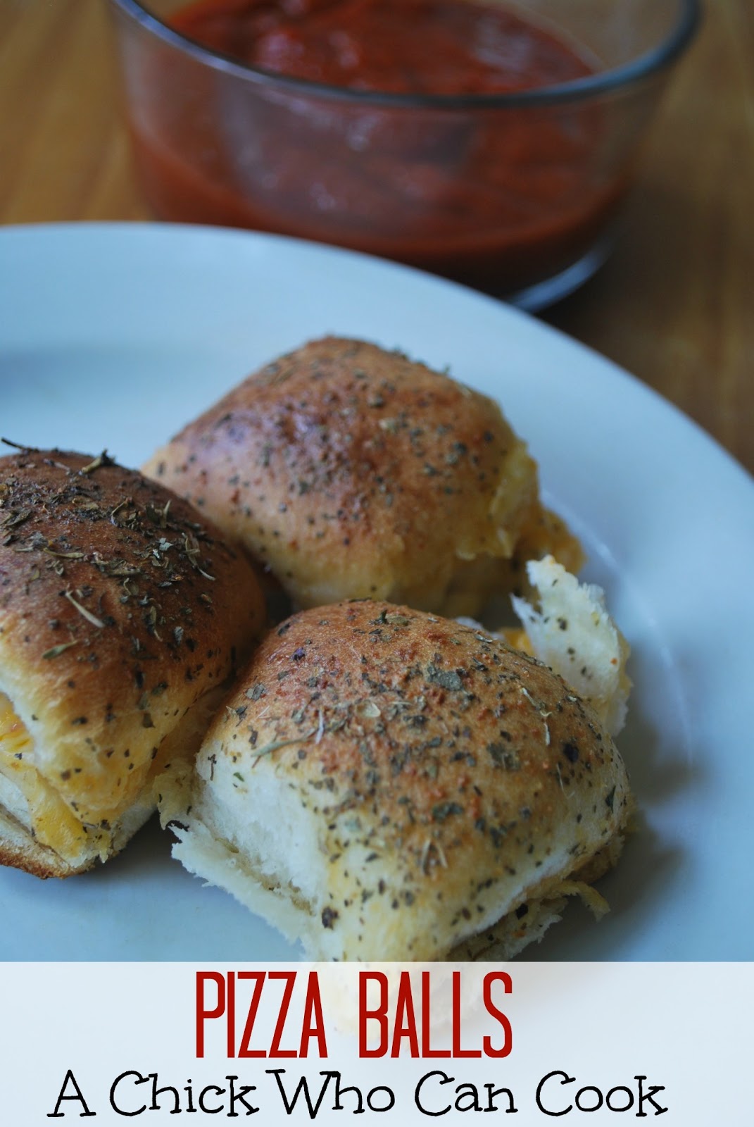 A Chick Who Can Cook Pizza Balls