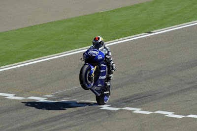 Jorge Lorenzo Moto GP Aragon 2012