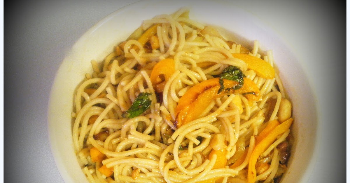 Pasta with Bok Choy and Mushrooms